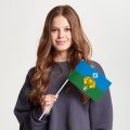 Флаг стандартный односторонний прямая печать Сыктывкар