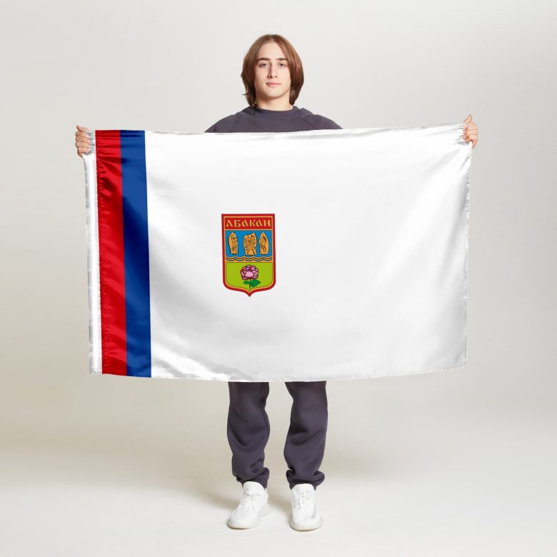 Флаг стандартный двусторонний Абакан