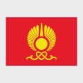 Флаг стандартный односторонний Кызыл