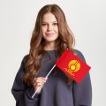 Флаг стандартный односторонний Кызыл
