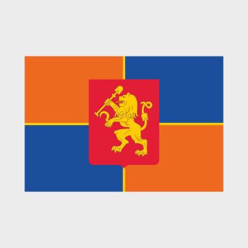 Флаг большой односторонний Красноярск