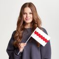 Флаг стандартный двусторонний Омск