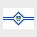 Флаг стандартный двусторонний, Блэкаут Биробиджан