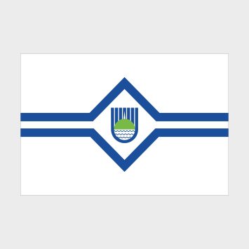 Флаг большой двусторонний, Блэкаут Биробиджан