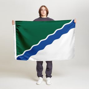 Флаг малый односторонний Новосибирск