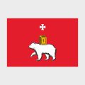Флаг малый односторонний прямая печать Пермь