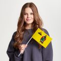 Флаг стандартный односторонний, Блэкаут Рязань