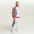322.1 Джемпер (бомбер) унисекс, прямого силуэта, застежка молния, карманы прорезные с листочкой, рукав втачной, (воротник-стойка, манжеты, обтачка низа из рибаны) Футер ПЭ 3-х нитка