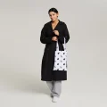 Промо-сумка плоская, ручки из материала с запечаткой, (65х25х35 см). Габардин 153 гр.кв.м.