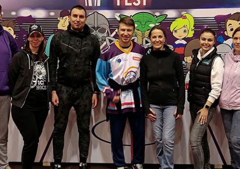 Свитеры и накидки для III Всероссийского фестиваля адаптивного хоккея
