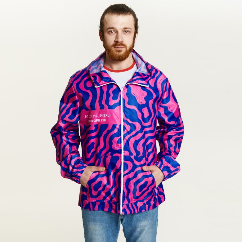 Ветровка унисекс 54(2XL), Дюспо 240 (85 гр