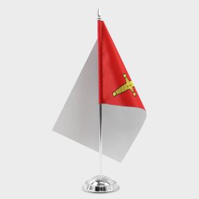 Флаг малый односторонний, размеры 12х18 и 15х22 см.,Блэкаут