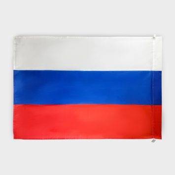 Флаг РФ 90х135 см, сетка триколор