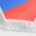 Вымпел двухсторонний  на картоне (жесткий), 20х30 см., Креп-сатин 120 гр.кв.м