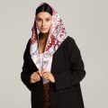 Косынка треугольная краёвка 72х72х120см., Сатен 183 гр.кв