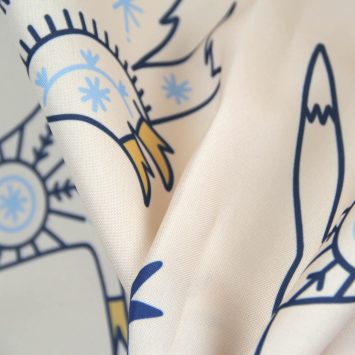 Платок квадратный до 90х90, американка