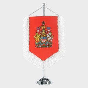 Подставка настольная пластиковая с основанием, для вымпела