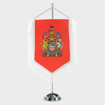 Подставка настольная пластиковая с основанием, для вымпела