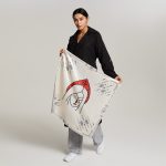 Платок квадратный до 90х90, краевка