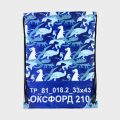 Рюкзак для сменной обуви (с углами из оксфорда) 33х43см., Оксфорд 210ПУ, 95 гр