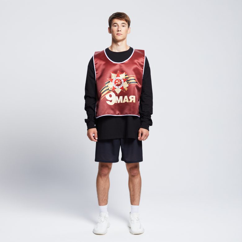НФ-00016422-01_Манишка спортивная XL2XL (Ш54хВ60)см, Сатен 183 гр.кв