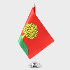 Флаг малый двусторонний, размеры 12х18 и 15х22 см., Блэкаут
