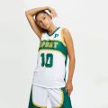 Майка женская баскетбольная реверсивная, 44(S)w. Ложная сетка 135 гр.кв