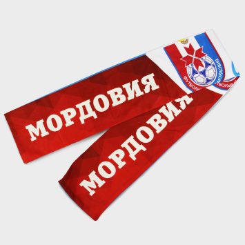 Шарф печатный без бахромы