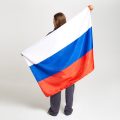 Флаг двусторонний с габардиновой подкладкой, 90х135см