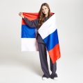 Флаг двусторонний с габардиновой подкладкой, 90х135см