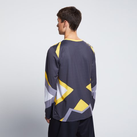 НФ-00036153_Лонгслив мужской, для бега, 52(XL), Сетка Паук 115 гр.кв.м.