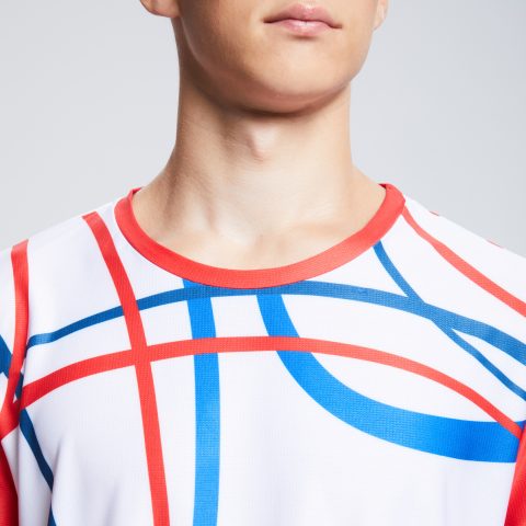 НФ-00036181_Футболка мужская, для бега, 52(XL), Сетка Паук 115 гр.кв.м