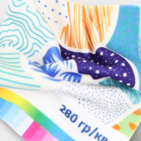Печать на ткани Флис 280 гр./кв.м.