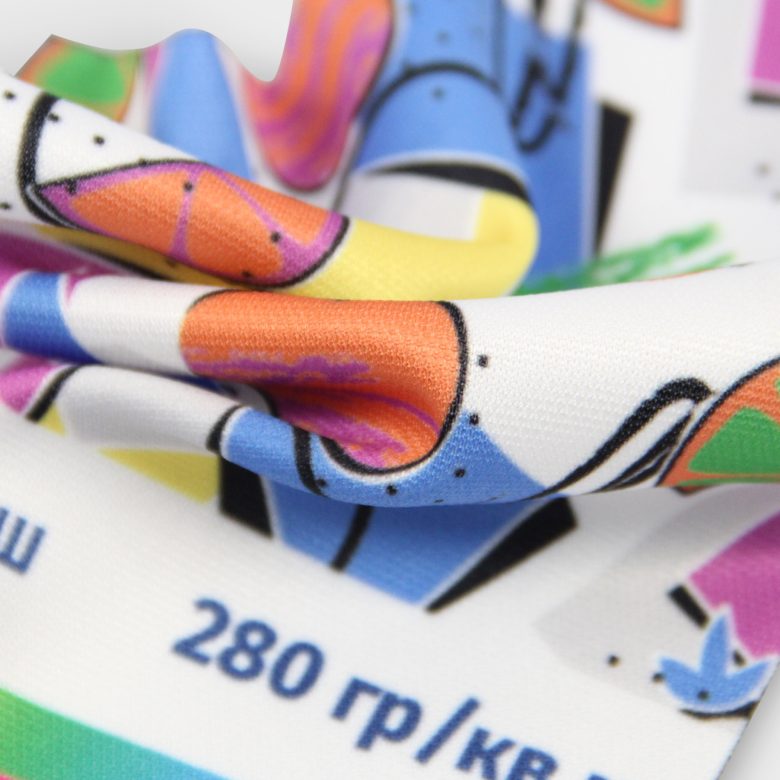 Печать на ткани (м. пог.) Сэндвич браш 280 гр.кв.м. Разрешение печати 360_540