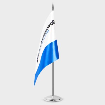 Подставка настольная 40 см., металлическая с основанием и утяжелителем, 1 шток