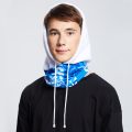 Бафф с капюшоном (размер капюшона 26,5x33см) односторонний, 24х26см. Джерси 145 гр.кв.м (13)