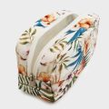 НФ-00025919-06.Косметичка прямоугольная ручка сбоку (на пене, подкладка шёлк расцвечивания ), 21х12см., Оксфорд 600 PU
