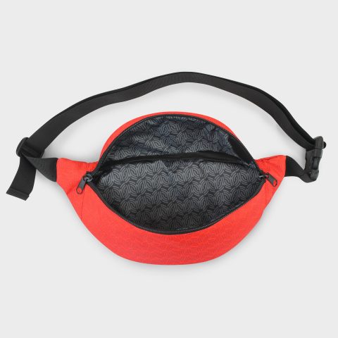 НФ-00025495-06.Сумка поясная Оксфорд 600 PU, 220 гр.кв.м.основное отделение и карман на задней стенке, на пене, подкладка шёлк расцвечивания