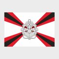 Флаг стандартный односторонний Инженерных войск России