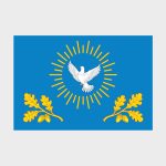 Флаг большой двусторонний Ивановского