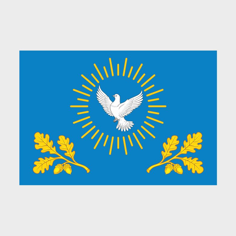 Флаг малый двусторонний, Блэкаут Ивановского