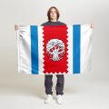 Флаг стандартный двусторонний с подкладкой Западного Дегунина