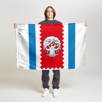 Флаг стандартный двусторонний Западного Дегунина