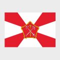 Флаг стандартный двусторонний, Блэкаут Западный военный округ (Россия)