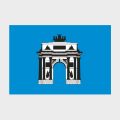Флаг стандартный односторонний, Блэкаут Западного административного округа