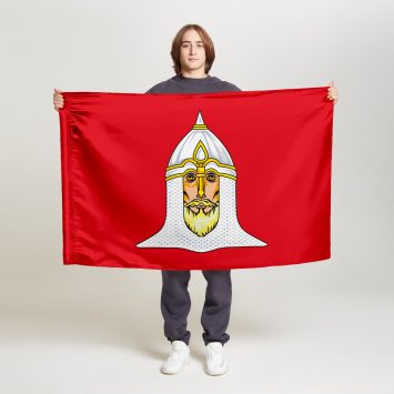 Флаг стандартный односторонний прямая печать Головинский
