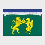 Флаг большой двусторонний с подкладкой Выхина-Жулебина