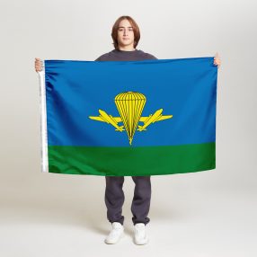 Флаг стандартный двусторонний с подкладкой Воздушно-десантных войск России