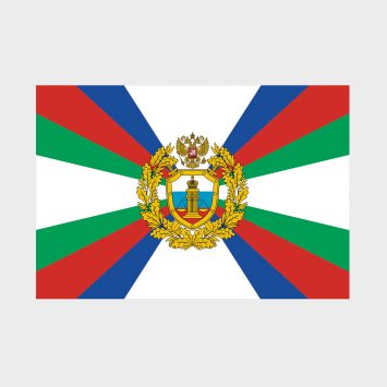 Флаг среднего размера двусторонний Военные суды (Россия)