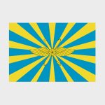 Флаг большой двусторонний Воздушно-космические силы РФ